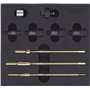 KS TOOLS 152.1120 Jeu d'alésoirs pour bougies