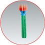 KS TOOLS 152.1120 Jeu d'alésoirs pour bougies
