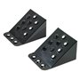 KS TOOLS 160.0381 - Paire de Cales Roues Métallique PL 230 x 220 x 125 mm