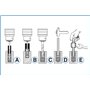 BRILLIANT TOOLS BT541900 Jeu d’extracteurs de vis, 25 pcs [Powered by KS TOOLS]