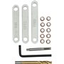 BRILLIANT TOOLS BT701100 Kit de réparation pour filetage de frein, M9 x 1,25, 16 pcs [Powered by KS TOOLS]