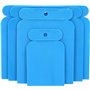 BRLLIANT TOOLS Japanspachtel-Satz, Kunststoff, 4-TLG. [Powered by Brilliant BT101935 Jeu de 4 spatules japonaises en Plastique [