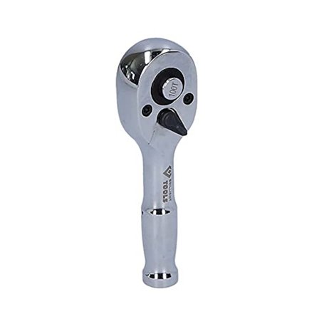 BRILLIANT TOOLS BT020999 Mini cliquet réversible avec poignée métallique 1/4"