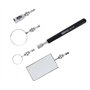 KS Tools 550.1145 Lot de 5 miroirs d'inspection flexibles