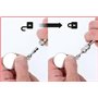 KS Tools 550.1145 Lot de 5 miroirs d'inspection flexibles