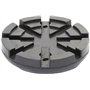 KS Tools 160.0466 Plateau en Caoutchouc 04 pour Plates-Formes élévatrices en Noyer/AMI Ø 125 mm