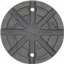 KS Tools 160.0466 Plateau en Caoutchouc 04 pour Plates-Formes élévatrices en Noyer/AMI Ø 125 mm