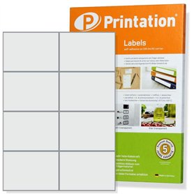 Printation Étiquettes Autocollantes 105 x 74 mm