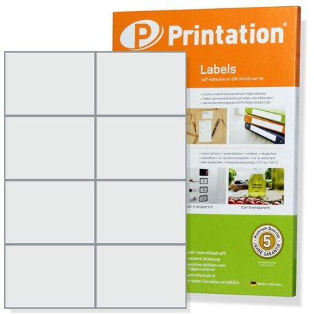 Printation Étiquettes Autocollantes 105 x 74 mm