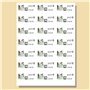 Papier Autocollant Imprimante - Blanc