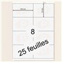 Adhésives et Personnalisables