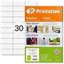 Printation Étiquettes Autocollantes 70 x 29