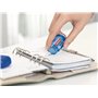 tesa Mini Roller de Correction EcoLogo - Pack de 2 Mini Rollers de Correction avec Design Ergonomique Multicolore - Dimension du