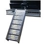 Berger & Schröter 20283 Berger + Schröter Rampe de chargement pliable en aluminium Argenté