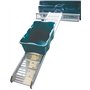 Berger & Schröter 20283 Berger + Schröter Rampe de chargement pliable en aluminium Argenté