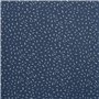 VBS Marché Tissu jersey rayures confetti bleu jean 145 cm de large Tissus déco au mètre Couture Tissus d'été