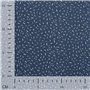 VBS Marché Tissu jersey rayures confetti bleu jean 145 cm de large Tissus déco au mètre Couture Tissus d'été