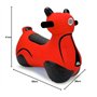 JAMARA 460572 - Rollers gonflables - sans BPA, jusqu'à 50 kg, favorise Le Sens de l'équilibre et la motricité, Robuste et résist