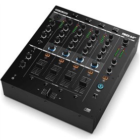 Reloop RMX-44 BT Table de mixage DJ 4 canaux avec égaliseur 3 bandes filtres individuels canaux et entrée Bluetooth