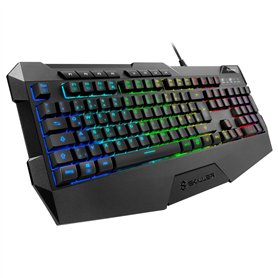 Sharkoon SKILLER SGK4 Clavier USB QWERTZ Allemand Noir