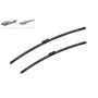 Bosch Balais d'Essuie–Glace Plats Aerotwin A641S, Longueur: 725mm/625mm – 1 Paire de Balais avant