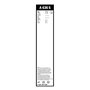 Bosch Balais d'Essuie–Glace Plats Aerotwin A636S, Longueur: 650mm/650mm – 1 Paire de Balais avant