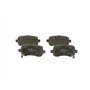 Bosch BP1415 - Plaquettes de Frein Arrière pour Voiture - Qualité Bosch - Réduction du Bruit et de la Poussière - Certifié ECE-R