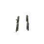 Bosch BP1415 - Plaquettes de Frein Arrière pour Voiture - Qualité Bosch - Réduction du Bruit et de la Poussière - Certifié ECE-R