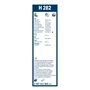 Bosch Balai d'Essuie–Glace Arrière Rear: H282, Longueur: 280mm – 1 Balai Arrière