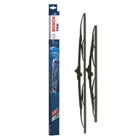 Bosch Balais d'Essuie–Glace Plats Conventionnel Twin 552
