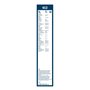 Bosch Balais d'Essuie–Glace Plats Conventionnel Twin 612, Longueur: 600mm/400mm – 1 Paire de Balais avant