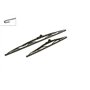Bosch Balais d'Essuie–Glace Plats Conventionnel Twin 612, Longueur: 600mm/400mm – 1 Paire de Balais avant