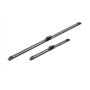 Longueur: 650mm/360mm − 1 Paire de Balais avant