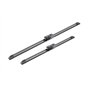 Longueur: 600mm/450mm − 1 Paire de Balais avant