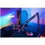uRage Microphone à Condensateur de streaming USB avec bras (Micro Cardioïde d'Enregistrement Studio Conversation YouTube Voix-of