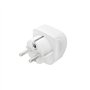 Hama Adaptateur Voyage Universel Type E/F Hybride, 3 Pôles (Connecteur Prise Monde vers Europe - Convient aux appareils avec ou 
