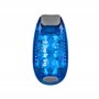 Step by Step Lampe de sécurité LED Bleue réfléchissante étanche 3 Modes d'éclairage Fixation par Clip 3 réglages Disponibles pou