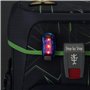 Step by Step Lampe de sécurité LED Bleue réfléchissante étanche 3 Modes d'éclairage Fixation par Clip 3 réglages Disponibles pou