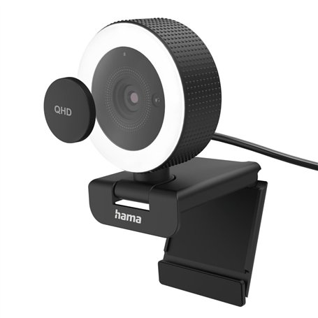 Hama C-850 Pro Webcam PC - Qualité Vidéo QHD 2K 1440p