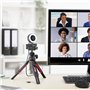 Hama C-850 Pro Webcam PC - Qualité Vidéo QHD 2K 1440p, Microphone Intégré, Cache Lentille, Filetage 1/4, Auto Focus, USB C - Con