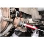 ViGOR Rétracteur de piston de frein V1711N I Jeu de 23 outils pneumatiques, Rétracteur de frein pour tourner et pousser les pist