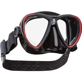 Scubapro Synergy Twin Noir/Rouge Kit de détendeur pour plongée en Eau Froide Unisex-Adult