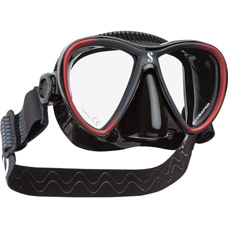 Scubapro Synergy Twin Noir/Rouge Kit de détendeur pour plongée en Eau Froide Unisex-Adult