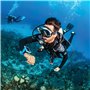 Scubapro Luna 2.0 AI Kit de détendeur pour plongée en Eau Froide Unisex-Adult, Blue, One Size