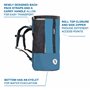 Scubapro Sport Mesh 65 Kit de détendeur pour plongée en Eau Froide Unisex-Adult, Blue, One Size