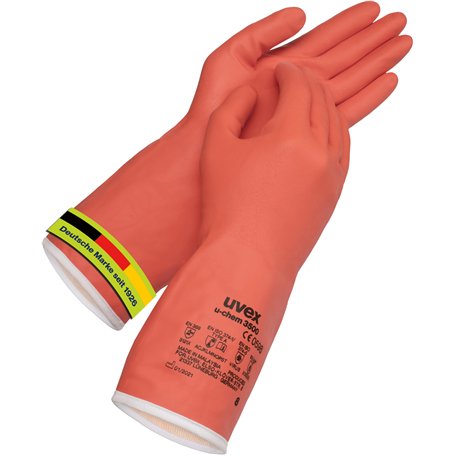 Uvex u-chem 3500 1 paire de gants de protection chimique contre l'acétone