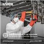 Uvex u-chem 3500 1 paire de gants de protection chimique contre l'acétone, les produits de nettoyage, la colle et les solvants –