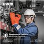 Uvex u-chem 3500 1 paire de gants de protection chimique contre l'acétone, les produits de nettoyage, la colle et les solvants –
