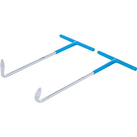 BGS 8440 | Jeu de crochets pour pose de silenbloc d’échappement | 2 pièces