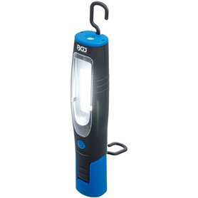 BGS 85345 | Lampe d’atelier rechargeable COB-LED avec aimant et crochet